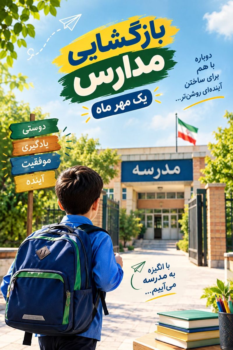 یک مهر آماده‌ایم برای یک شروع هیجان‌انگیز!